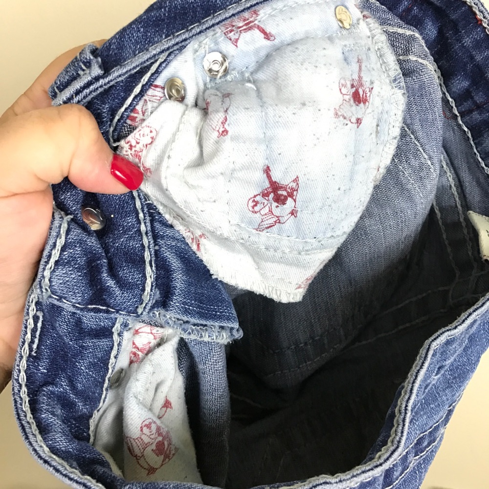 TRUE RELIGION JOEY FLARE JEANS 25 - Picture 5 of 8